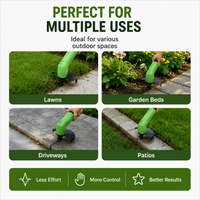 TRIMMASTER - Cordless Mini Grass Trimmer Lightweight Adjustable Cutter