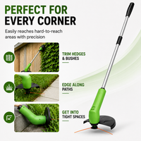 TRIMMASTER - Cordless Mini Grass Trimmer Lightweight Adjustable Cutter