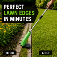 TRIMMASTER - Cordless Mini Grass Trimmer Lightweight Adjustable Cutter