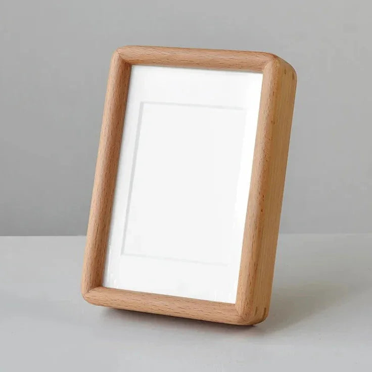 MEMORVA - Solid Wood Photo Frame for Gallery-Worthy Displays