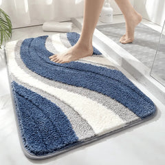 MIRELVA - Cashmere-Soft Bath Rug for Dry, Slip-Free Floors